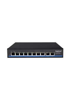POE свитч Hasivo S1100P-8F-2F-Ai 8Port